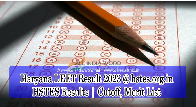 LEET Entrance Exam Result 2023
